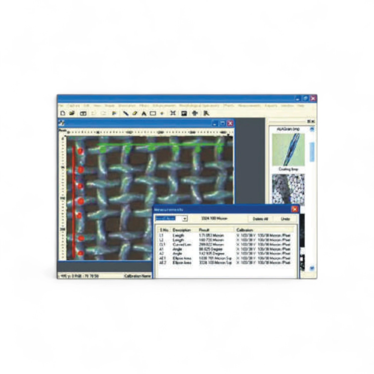 BIOLOGICAL IMAGE ANALYSIS SOFTWARE ABTZER-M TEXTILE PRO
