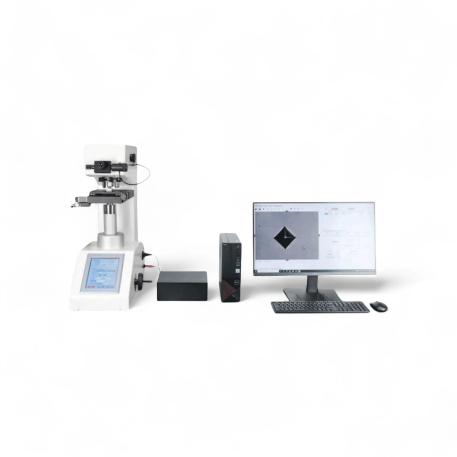 FULLY AUTOMATIC MICRO-VICKERS HARDNESS MEASURING SYSTEM (WITH TOUCH SCREEN) MVHT