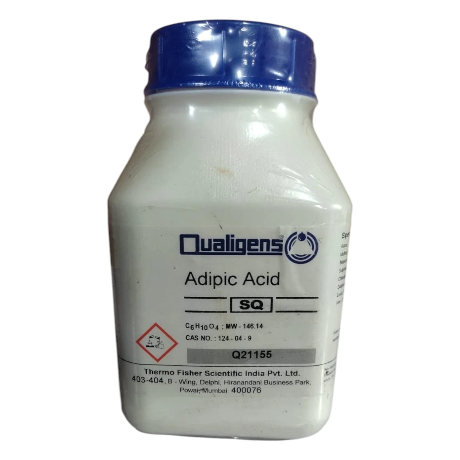 Adipic Acid SQ 500G