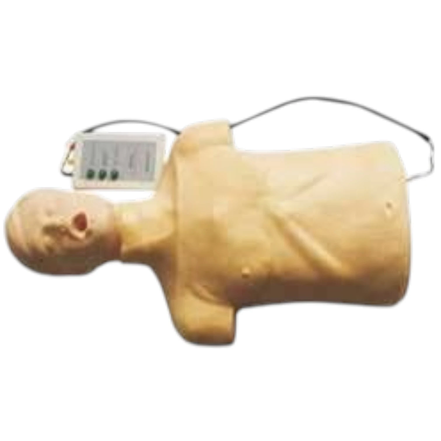 Adult CPR And Intubation Training Manikin Half-Body with Monitor
