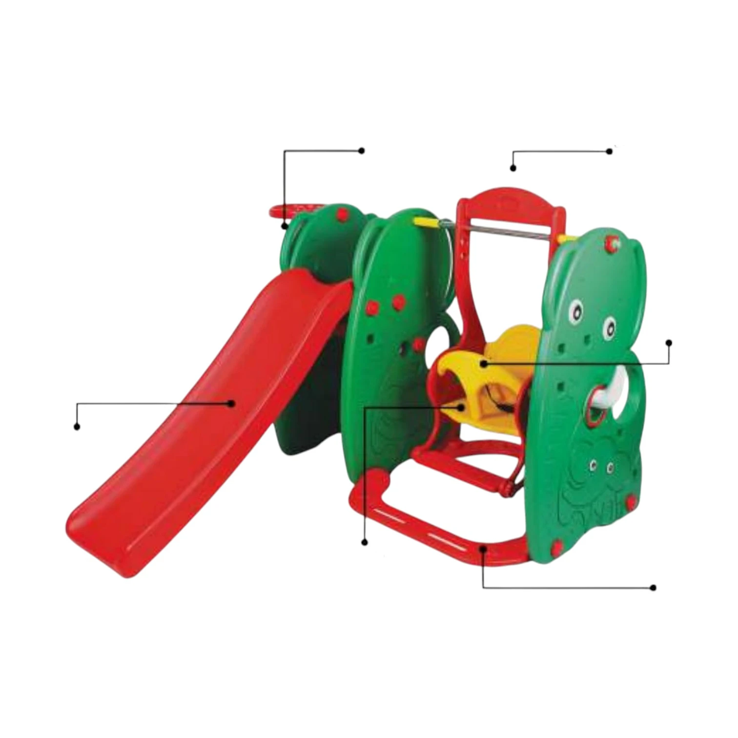 Jumbo Elephant Slide Combo PGS-215