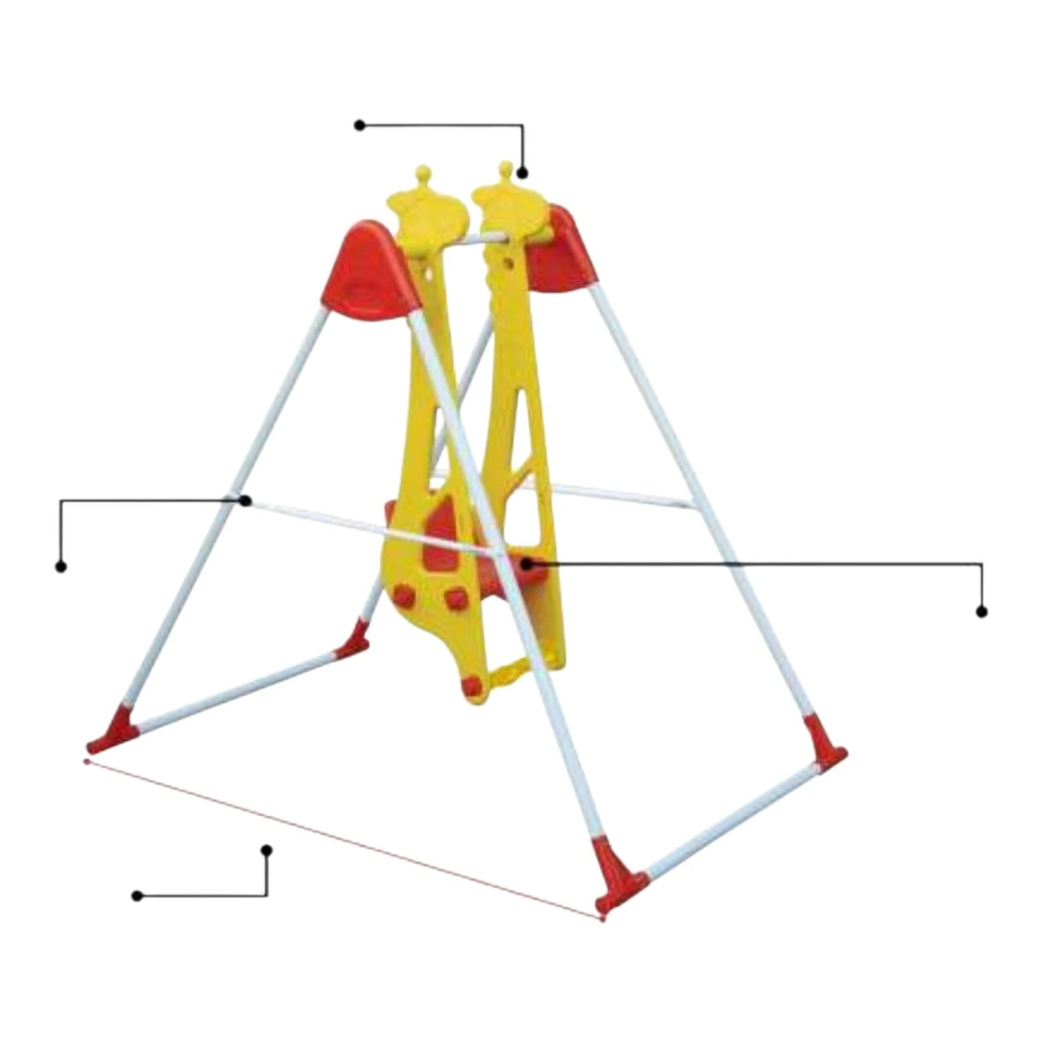 Giraffe Swing PGS-4101