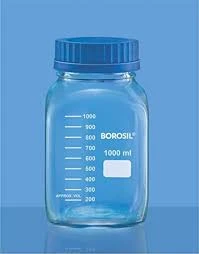 REAGENT BOTTLES Wide Mouth With Screw Cap, Square