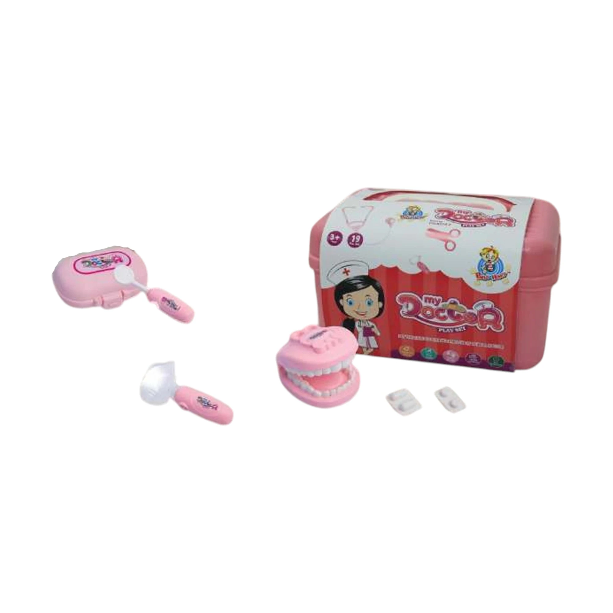My Doctor Set (Briefcase) PH-9219 (blue and pink)