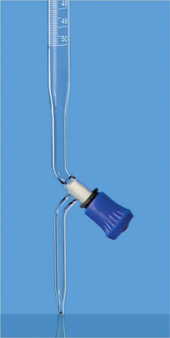 BURETTES With Boroflo stopcock, Class A, with Individual Calibration Certificate