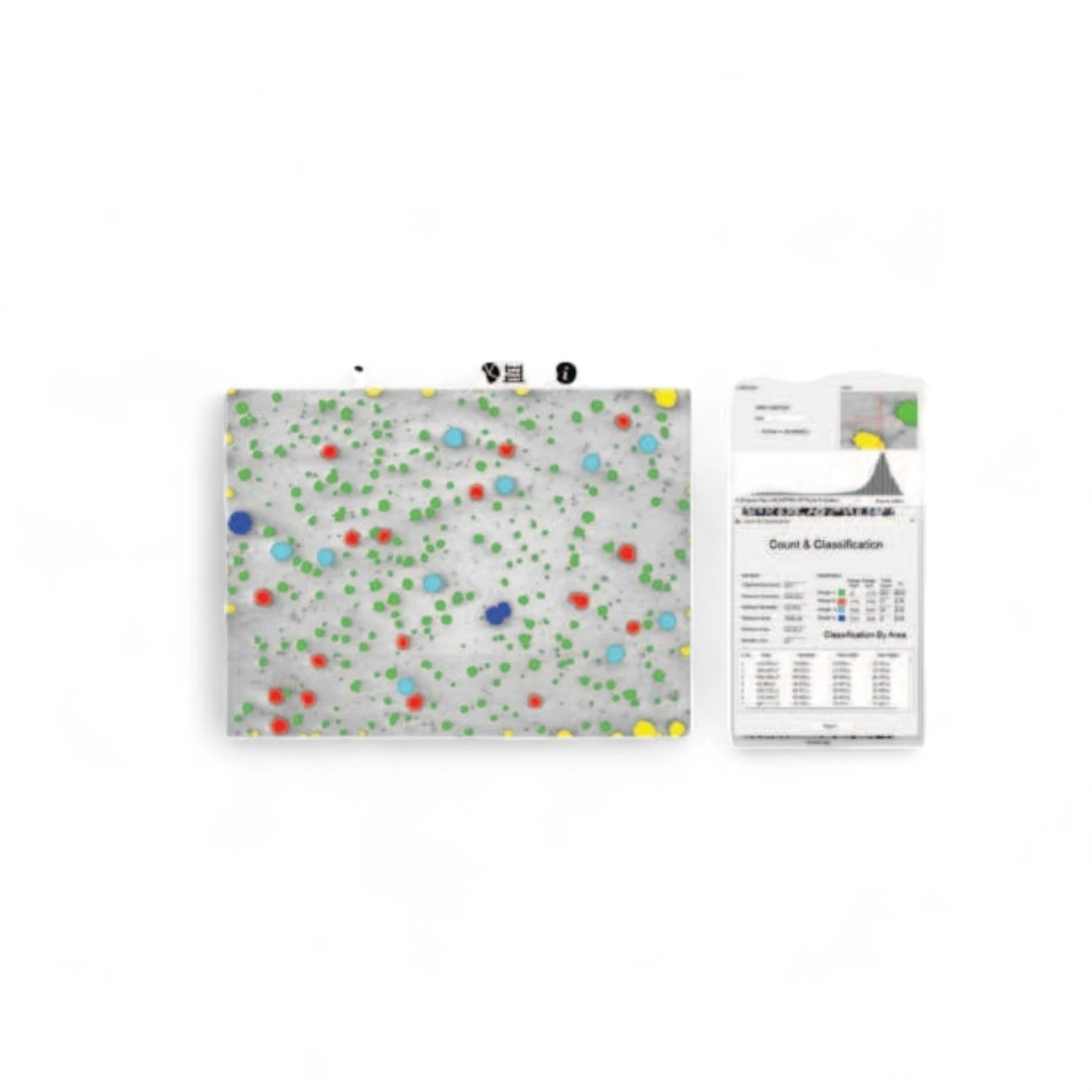 SOFTWARES METZER METZER METZER —M PARTICLE ANALYSIS