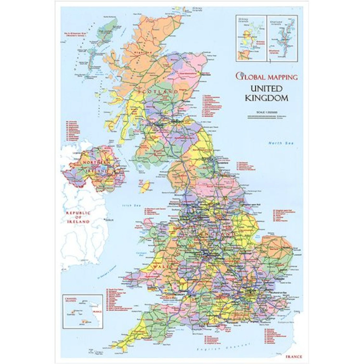 Maps of United Kingdom