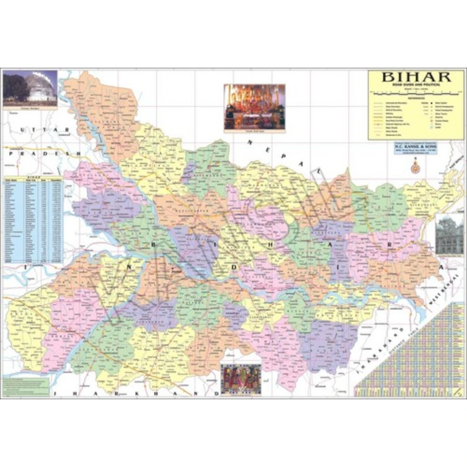 Maps of Bihar