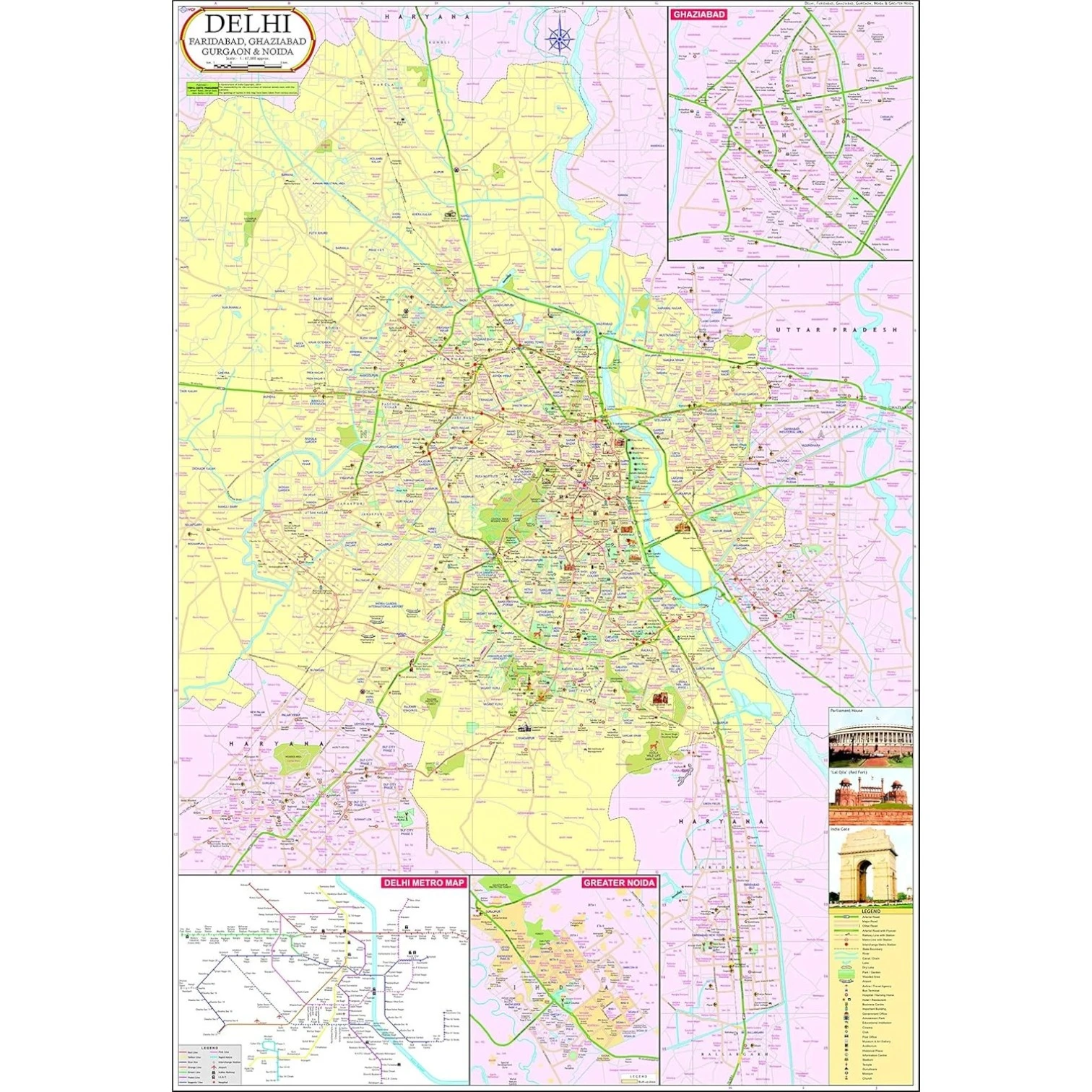 Maps of Delhi
