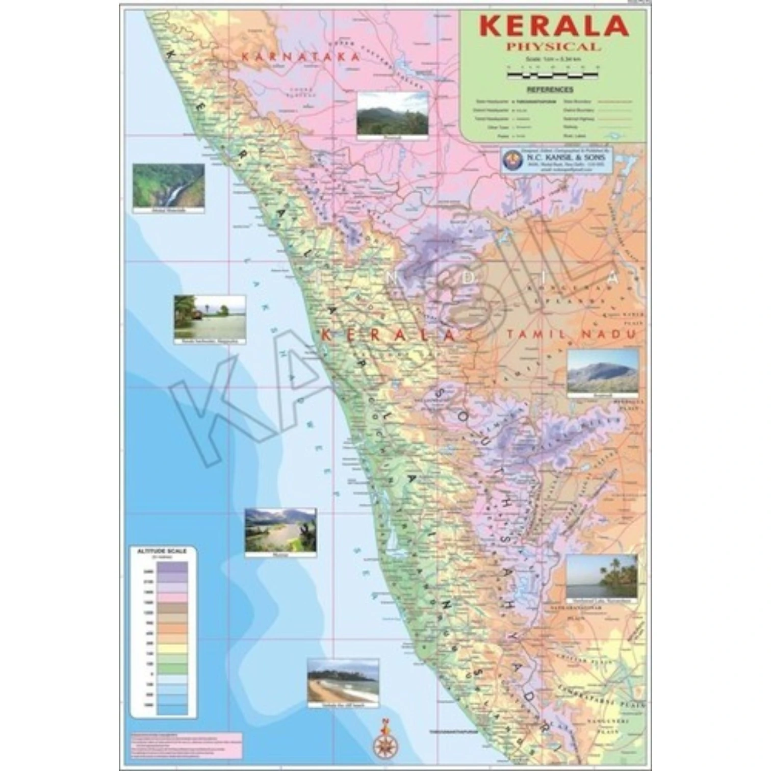 Maps of Kerala