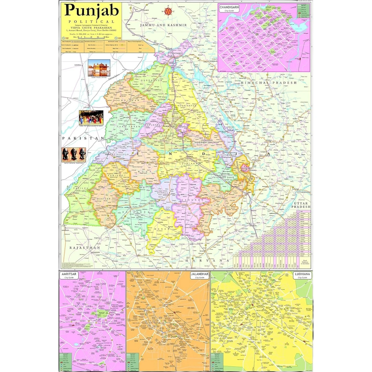 Maps of Punjab