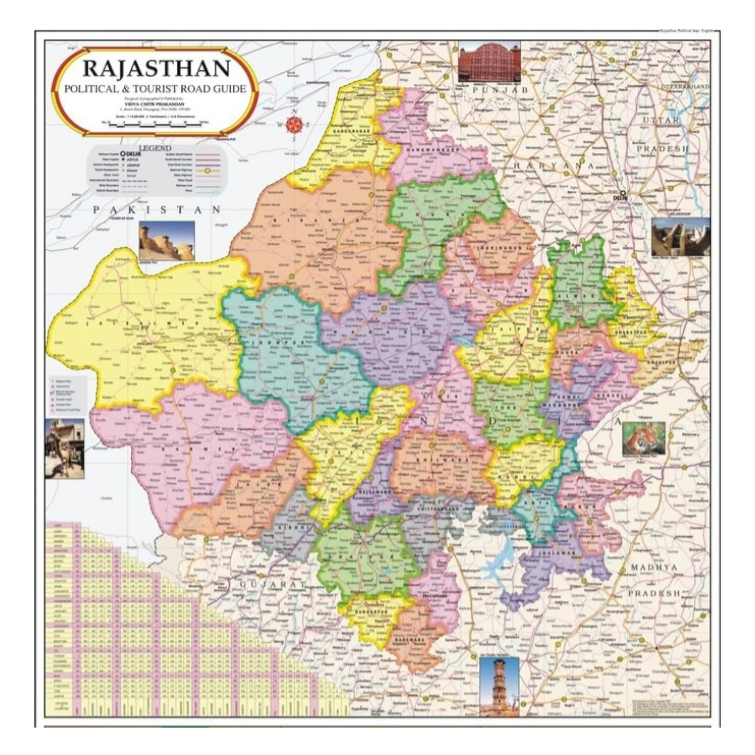 Maps of Rajasthan
