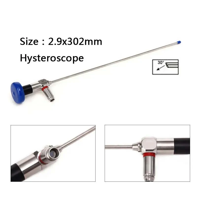 Full HD Hysteroscope 2.9mm 30 Degree