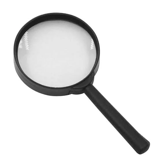 Magnifying Lens 50mm | Handheld Magnifier for Study & Lab Use