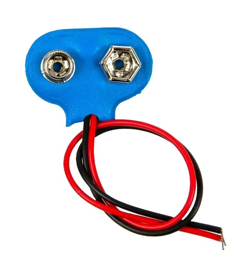 Battery Cap / Holder | Connector Clip for Electronics & DIY Projects