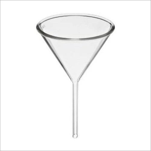 Glass Funnel's 60 Angle plain , diameter cm