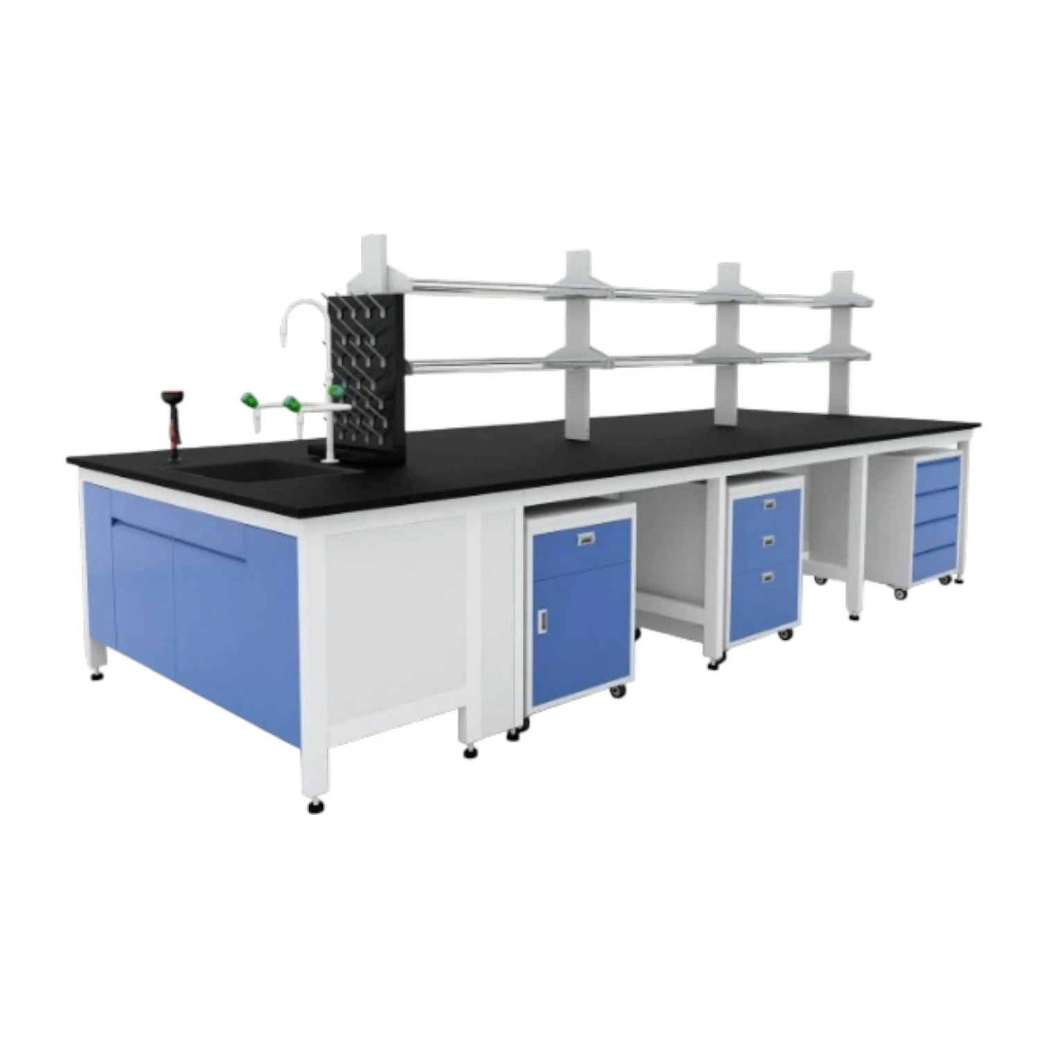 Modular Laboratory Island Bench 6' x 4.5' x 3'