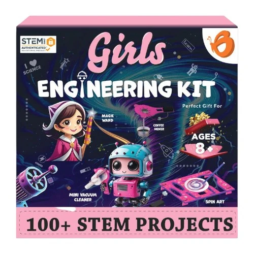 Girls Engeering Kit 100+ STEM Projects