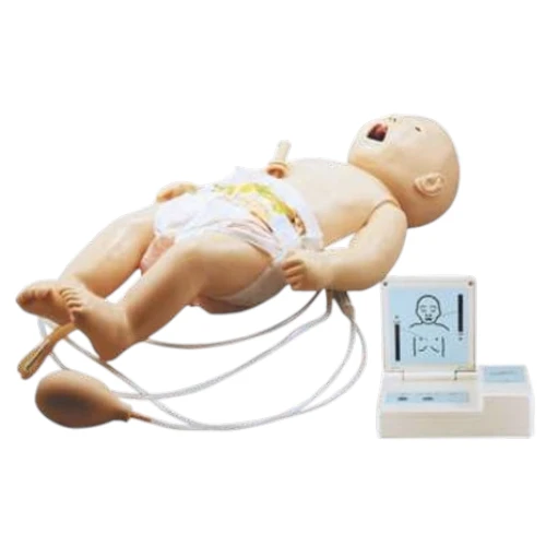 Advanced Full Functional Neonatal Nursing & CPR Manikin for Medical Training