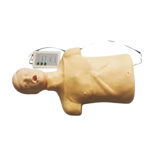 Adult CPR And Intubation Training Manikin Half-Body with Monitor